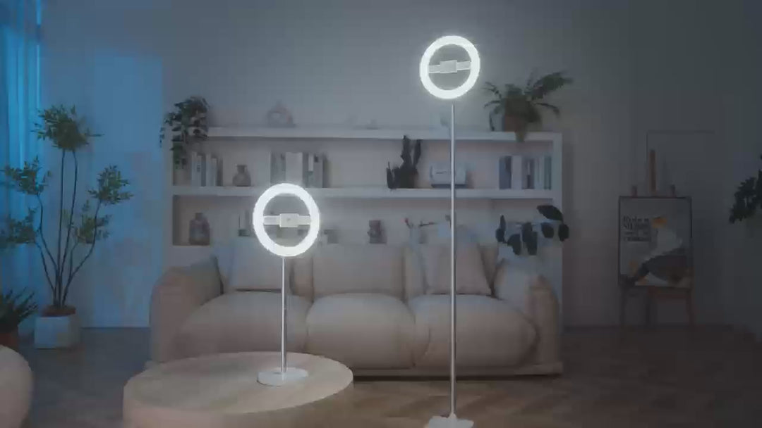 LumiFlex adjustable ring light and phone stand for creators